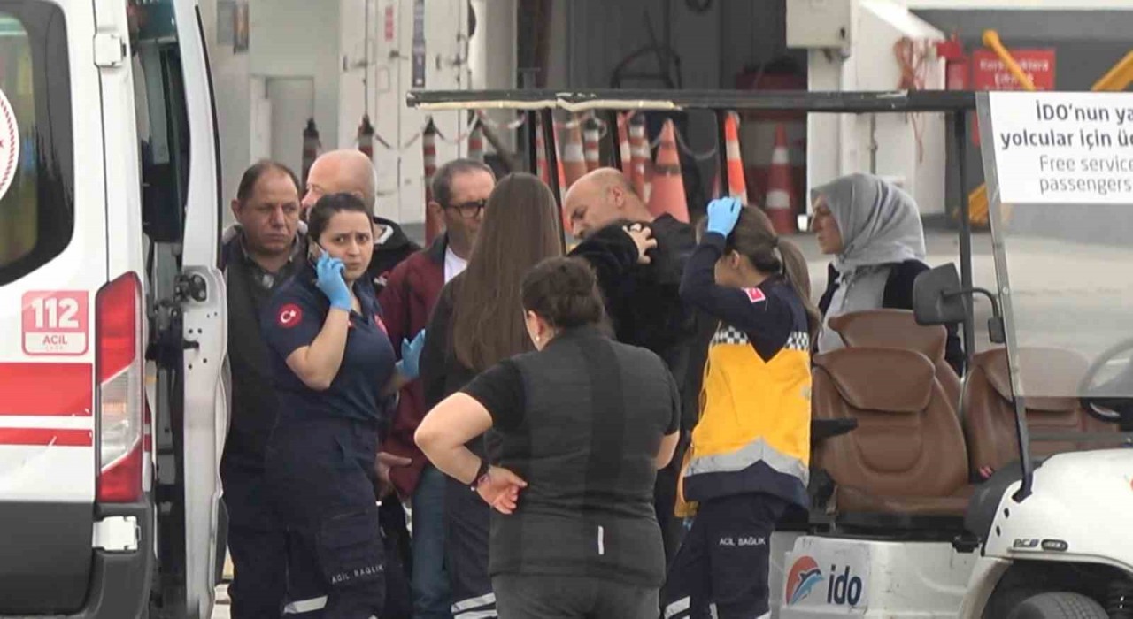 Yalovada İDOya ait feribot kaza yaptı