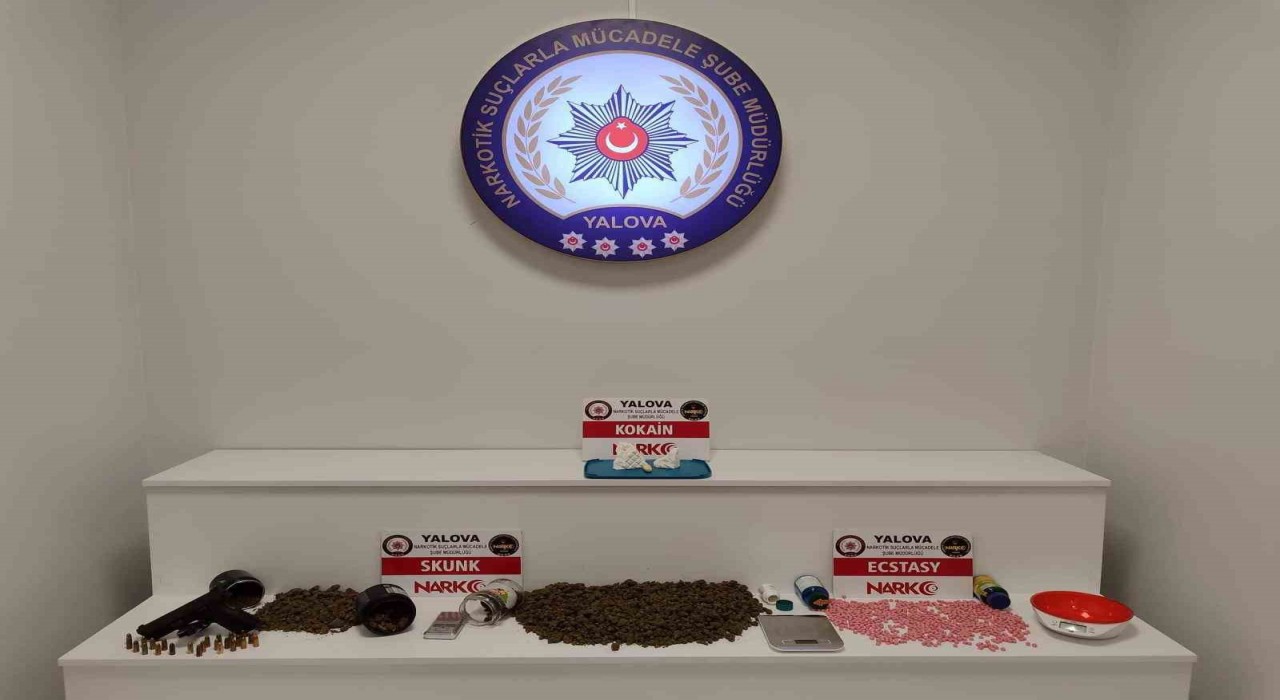 Yalovadaki uyuşturucu operasyonunda 5 tutuklama