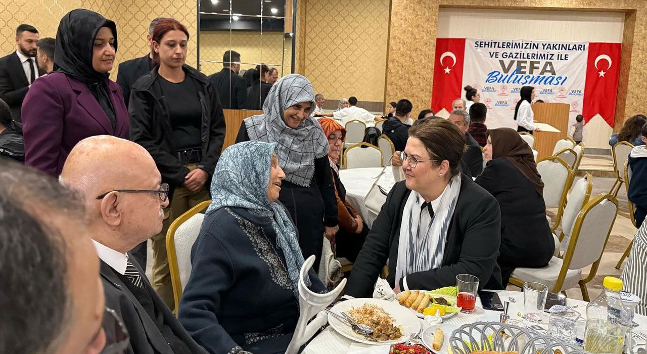 Yanık, Kadirli’de Şehit Yakınları ve Gazilerle İftar Programında Buluştu
