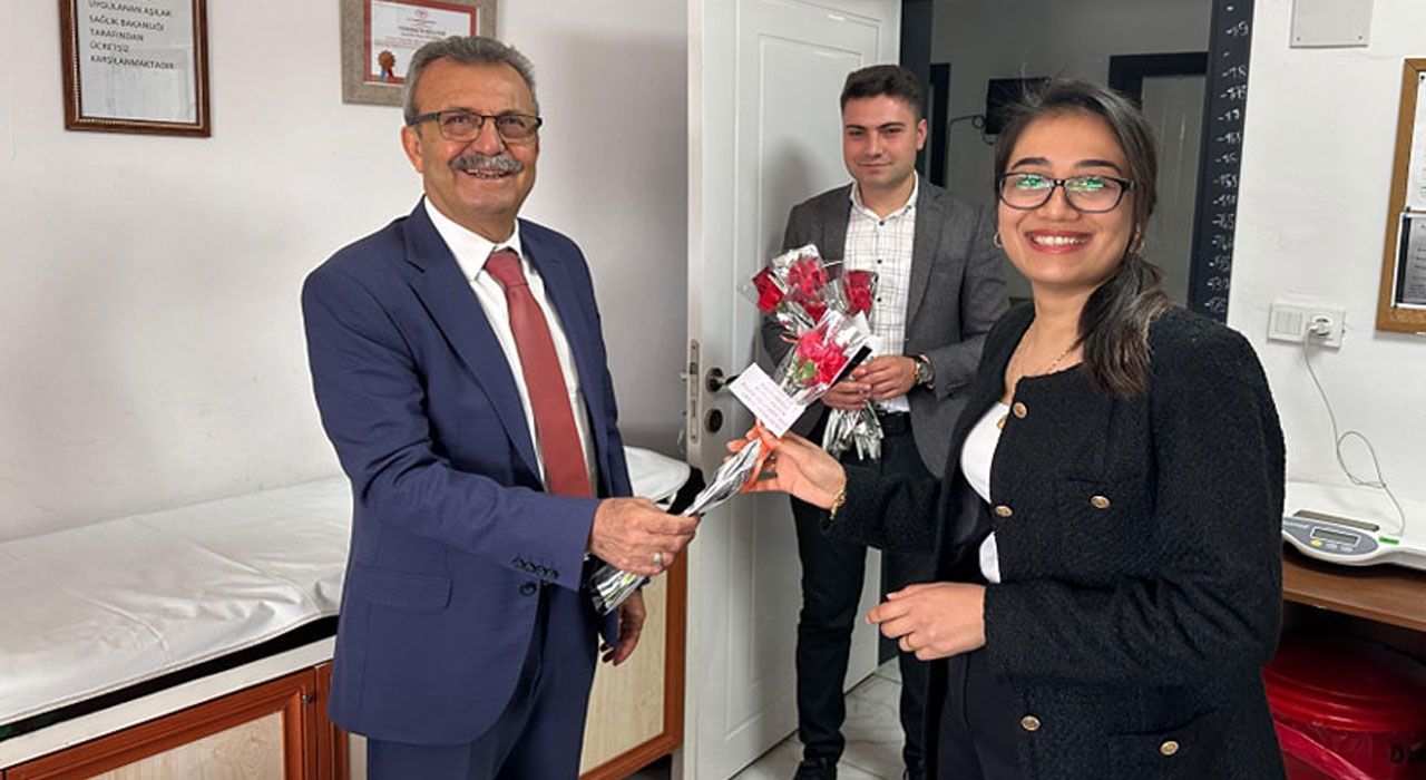 Yeşildemir’den 14 Mart Tıp Bayramı’nda Sağlık Çalışanlarına Ziyaret