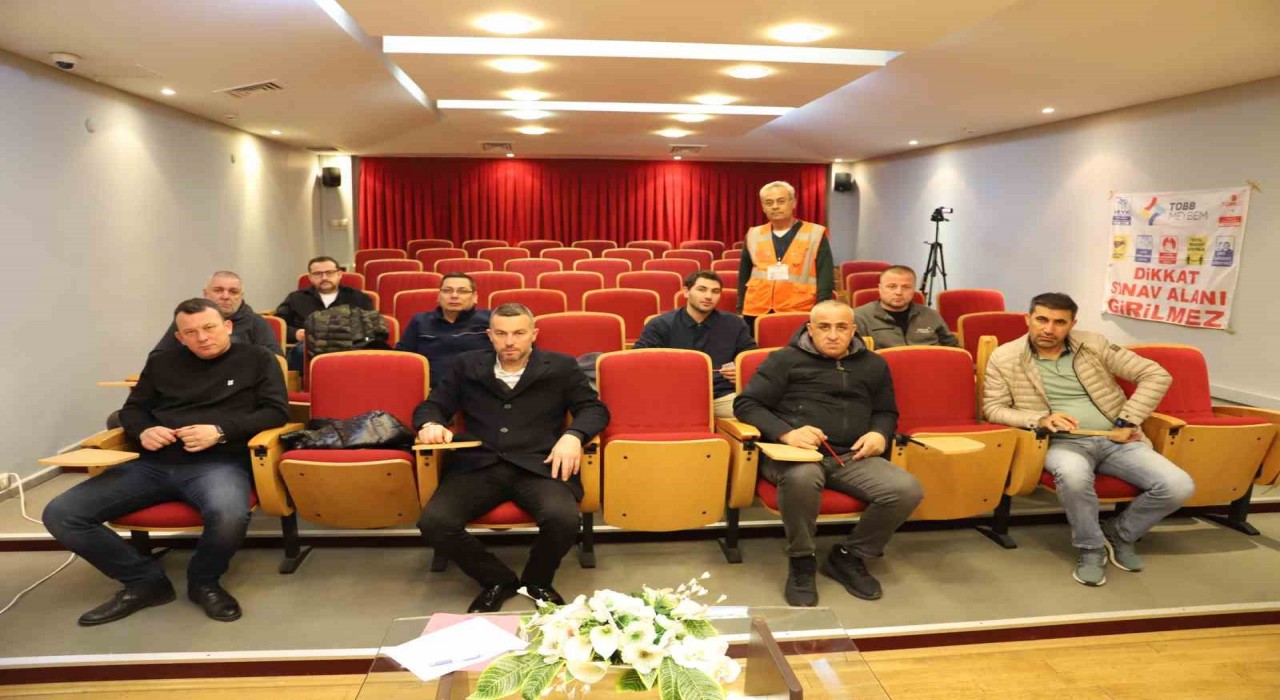 Yeterlilik belgesi sınavı yapıldı