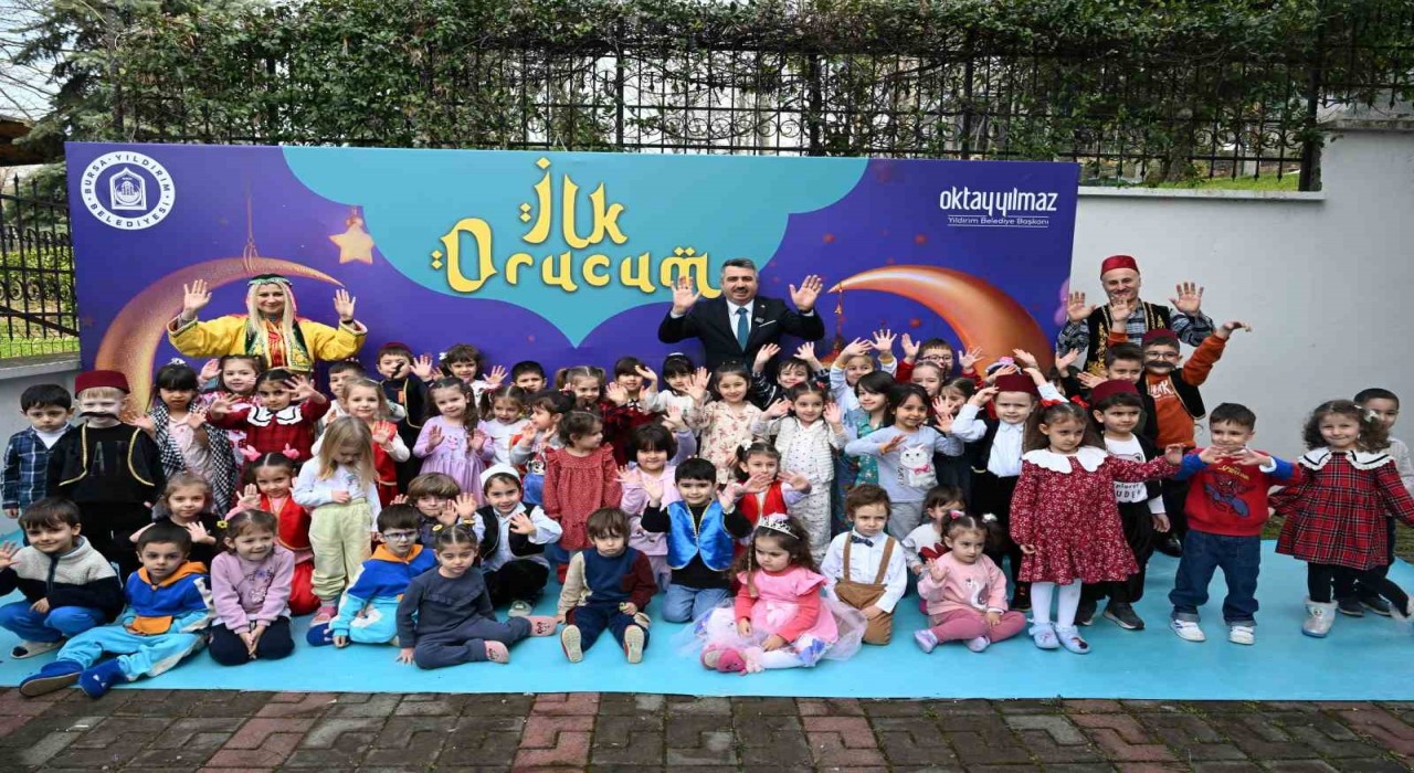 Yıldırımda çocuklar için iftar vakti
