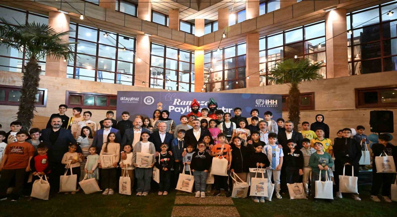 Yıldırımda yetim çocuklar iftar sofrasında buluştu