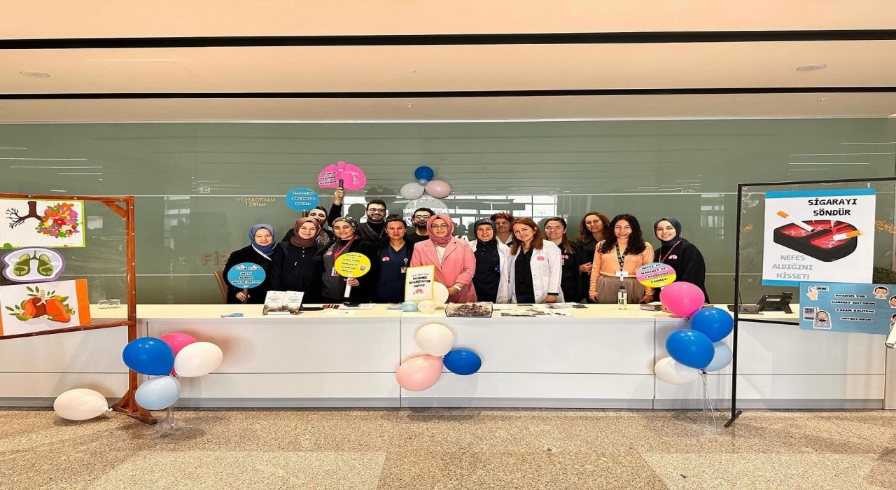 Yoncalıda Pulmoner Rehabilitasyon Haftası için farkındalık çalışması