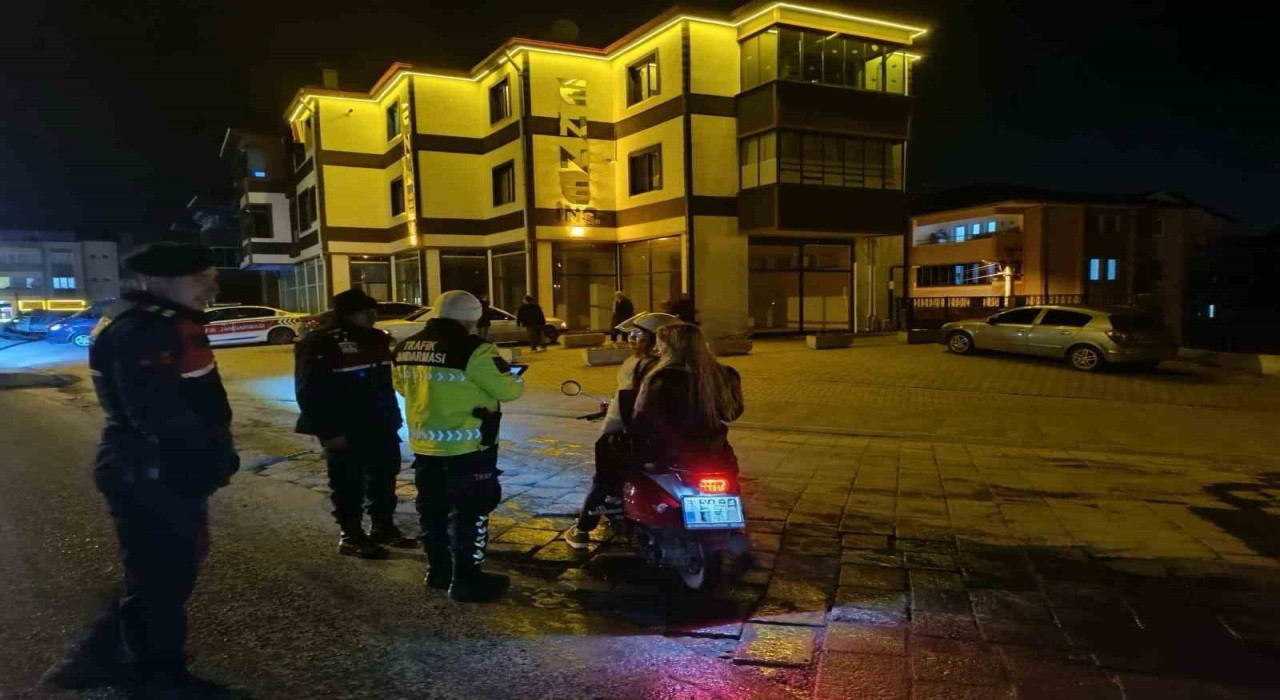 Zonguldakta motosiklet denetimlerinde 45 sürücüye ceza