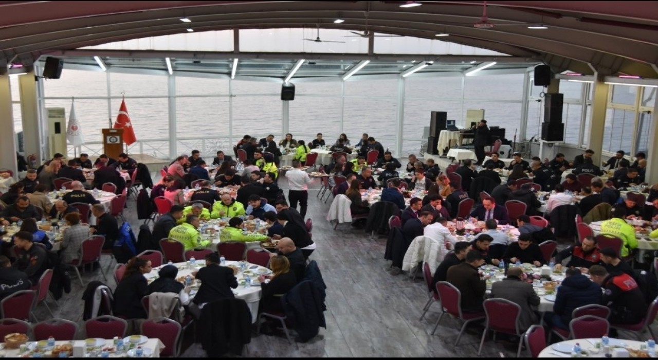 Zonguldakta Polisevinde iftar programı düzenlendi