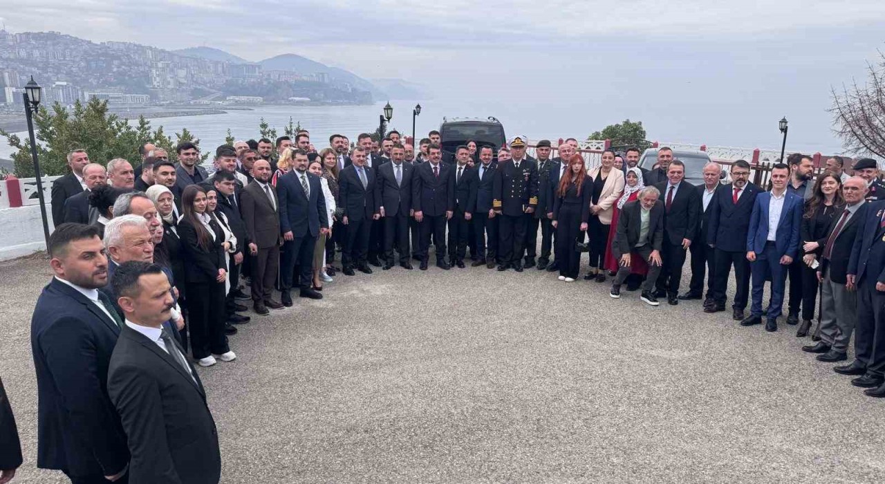 Zonguldakta protokol üyeleri bayramlaştı