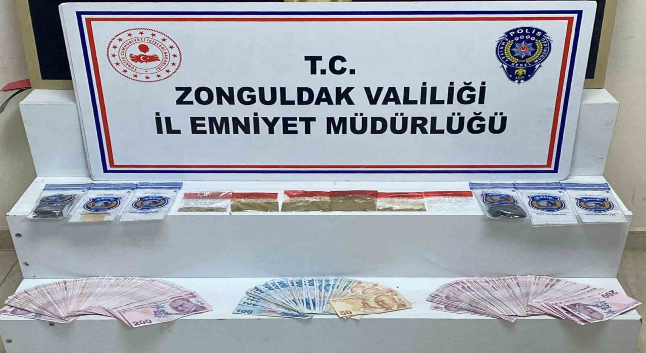 Zonguldakta uyuşturucu operasyonunda 2 tutuklama