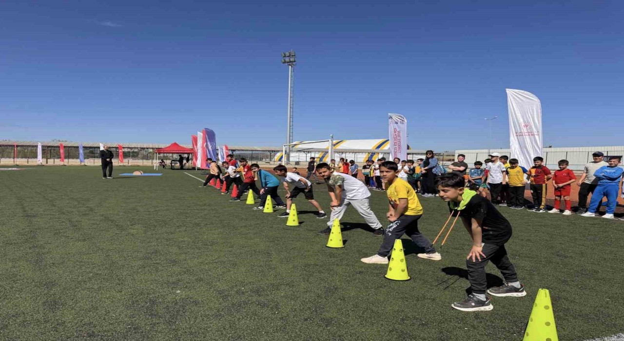 23 Nisan Spor Festivalinde çocuklar spora ve eğlenceye doydu