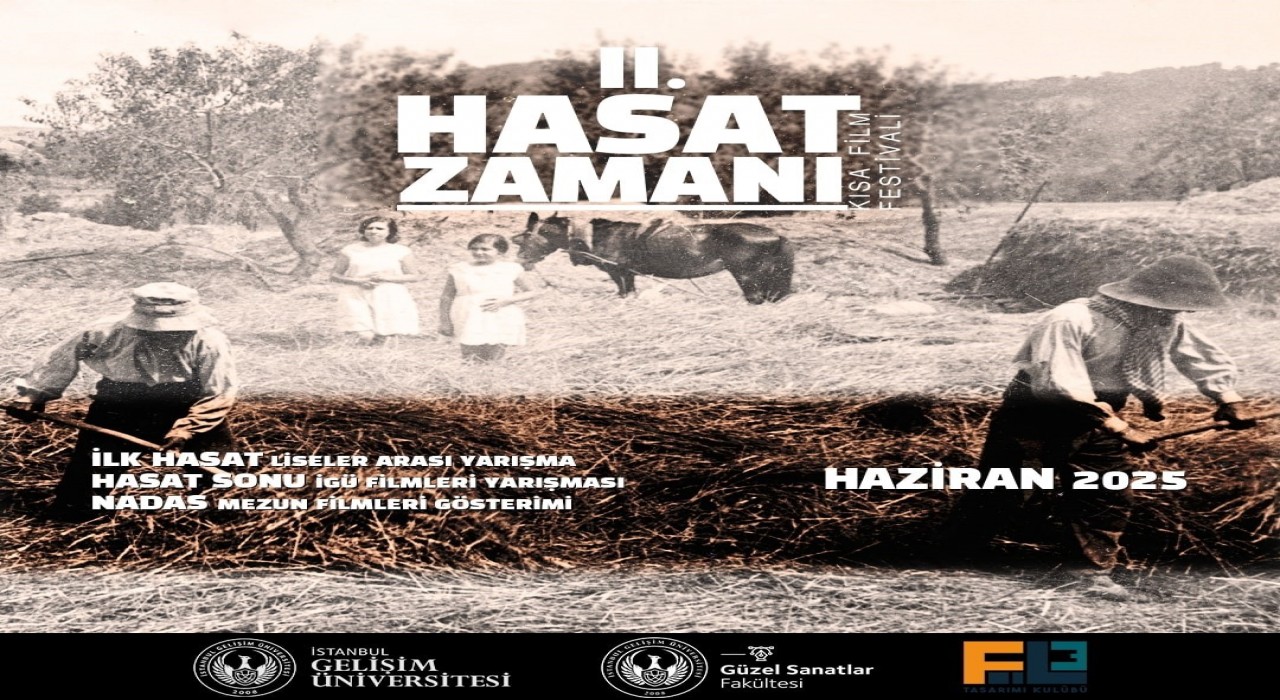 2nci Hasat Zamanı Kısa Film Festivali liseli sinemacıları bekliyor