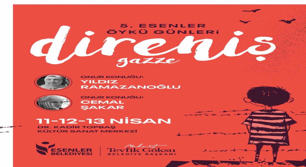 5. Esenler Öykü Günleri ‘Direniş-Gazze temasıyla düzenlenecek