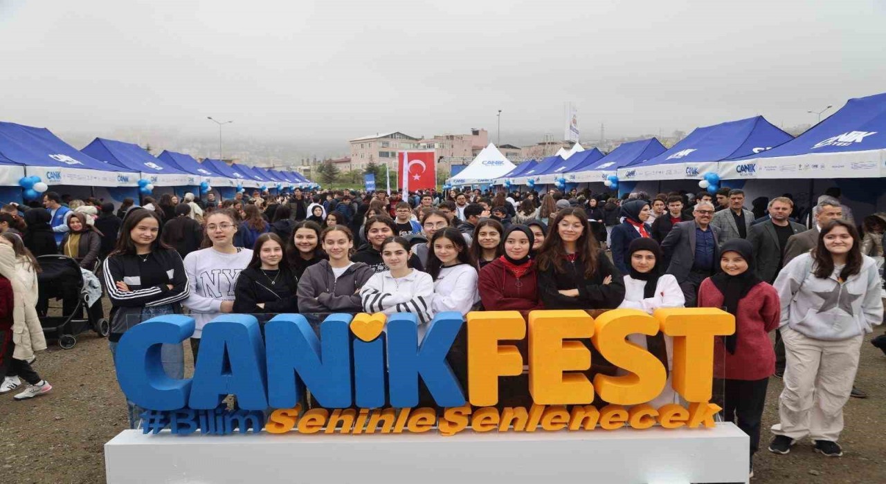 71 bin 222 bilim ve teknoloji tutkunu CANİKFESTte buluştu