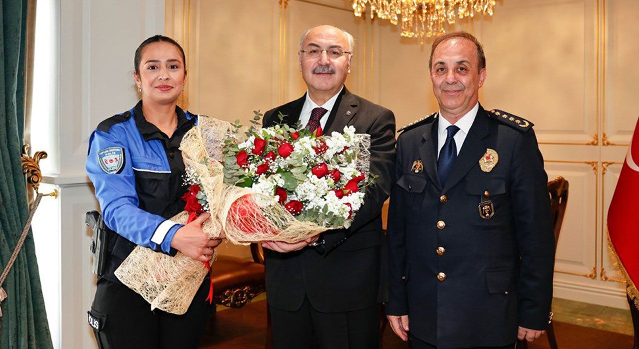 Adana Valisi Köşger, Emniyet Teşkilatını Kabul Etti
