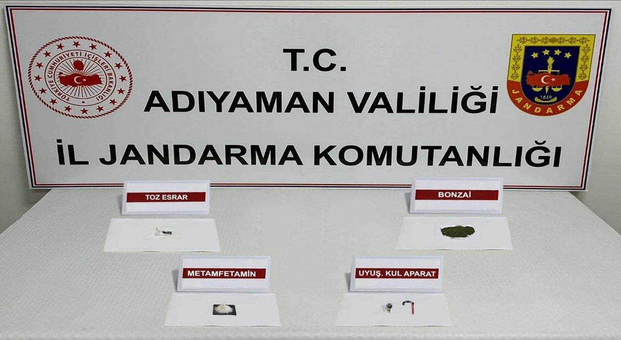 Adıyamanda 14 şahsa uyuşturucu maddeden işlem yapıldı