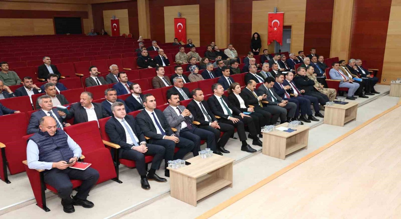 Adıyamanda 2025 yılı ikinci il koordinasyon kurulu toplantısı yapıldı