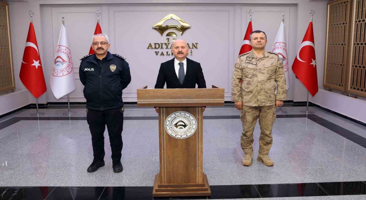 Adıyamanda güvenlik ve asayiş toplantısı yapıldı