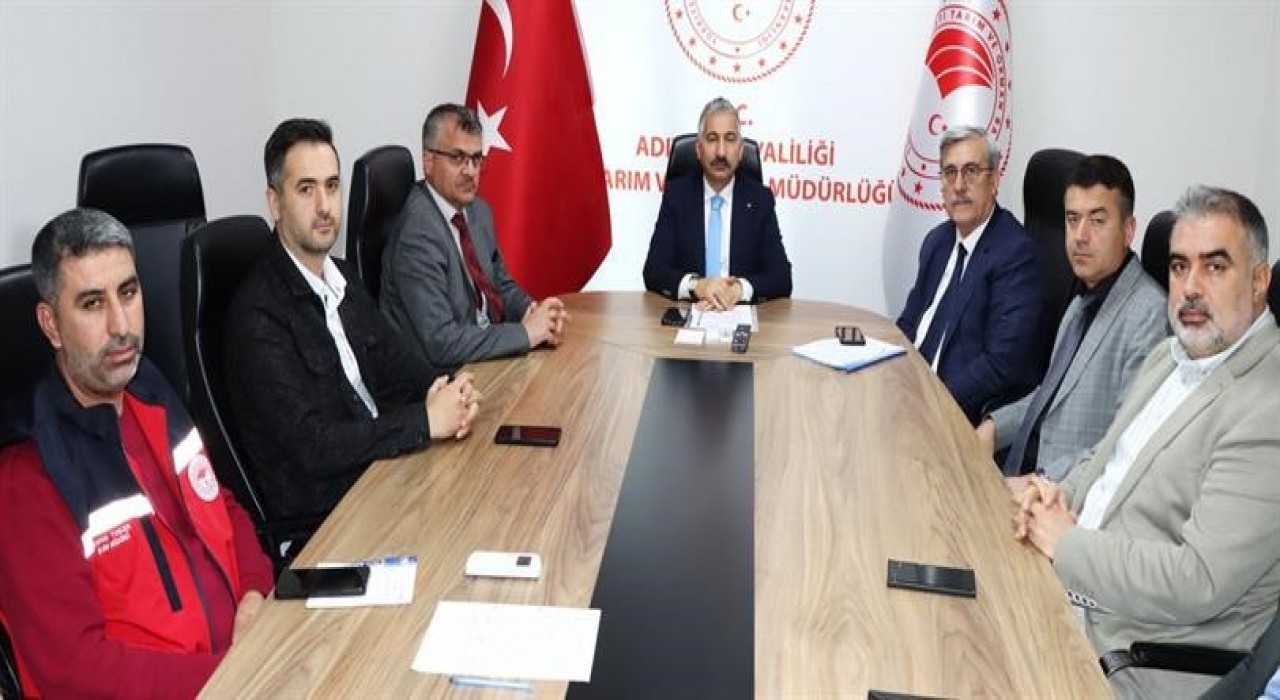 Adıyamanın tarımı konuşuldu