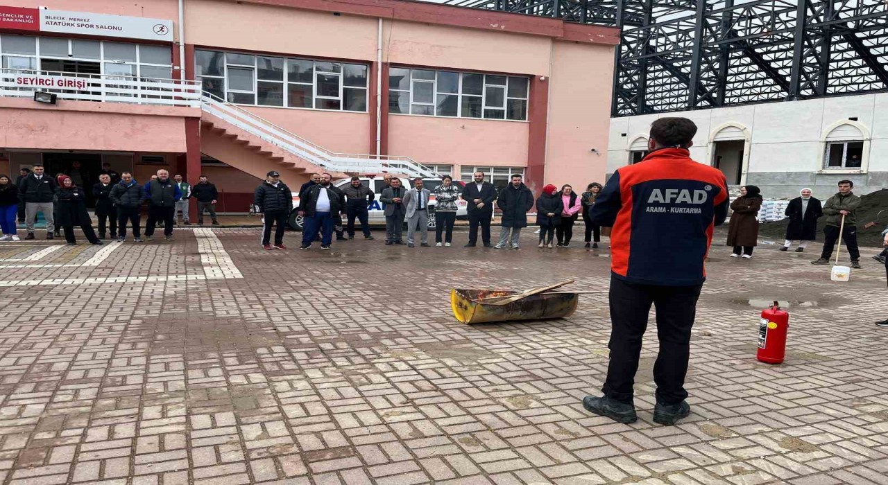 AFADdan yangın eğitimi
