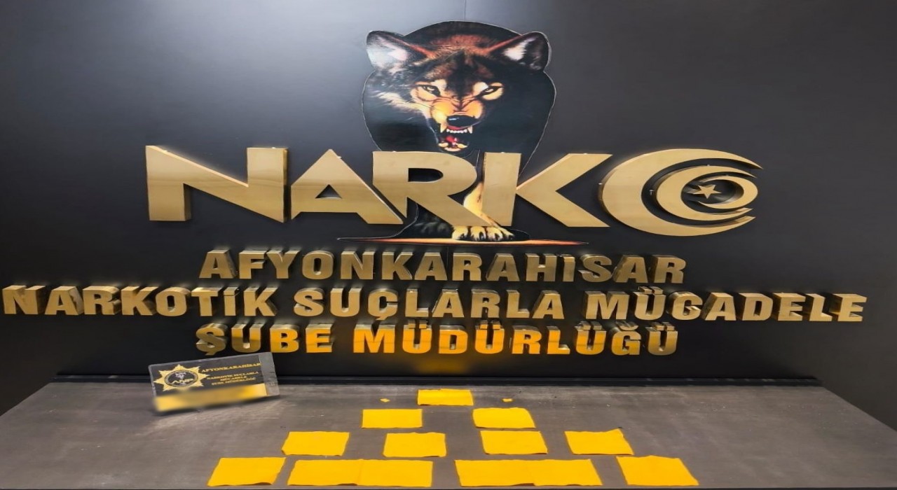 Afyonkarahisarda uyuşturucu operasyonu