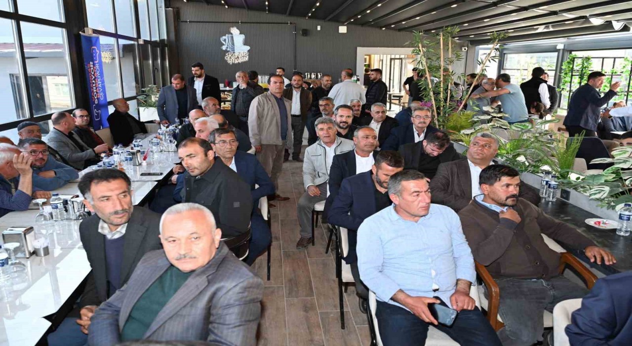 AK Parti heyeti Akçadağda incelemede bulundu
