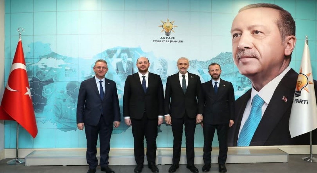 AK Parti milletvekillerinden AK Parti Teşkilat Başkanı Ahmet Büyükgümüşe hayırlı olsun ziyareti