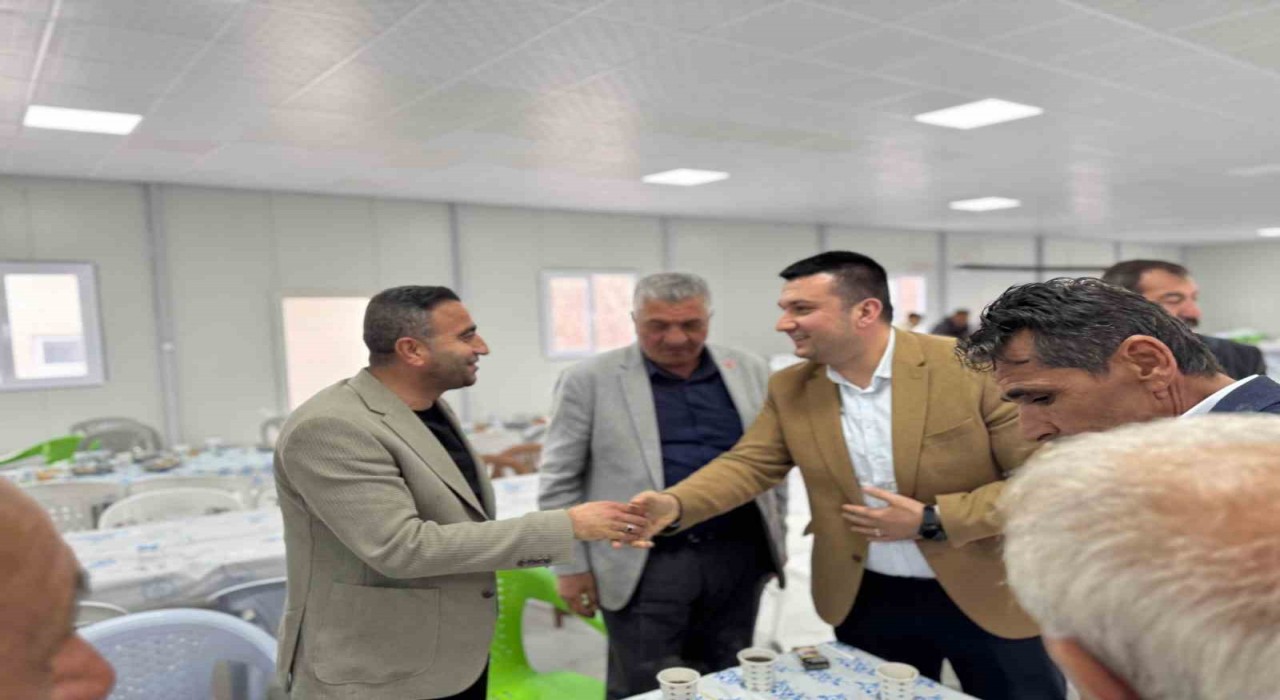 Akçadağda bayramlaşma töreni
