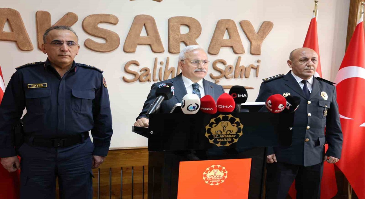 Aksarayda asayiş bilgilendirme toplantısı