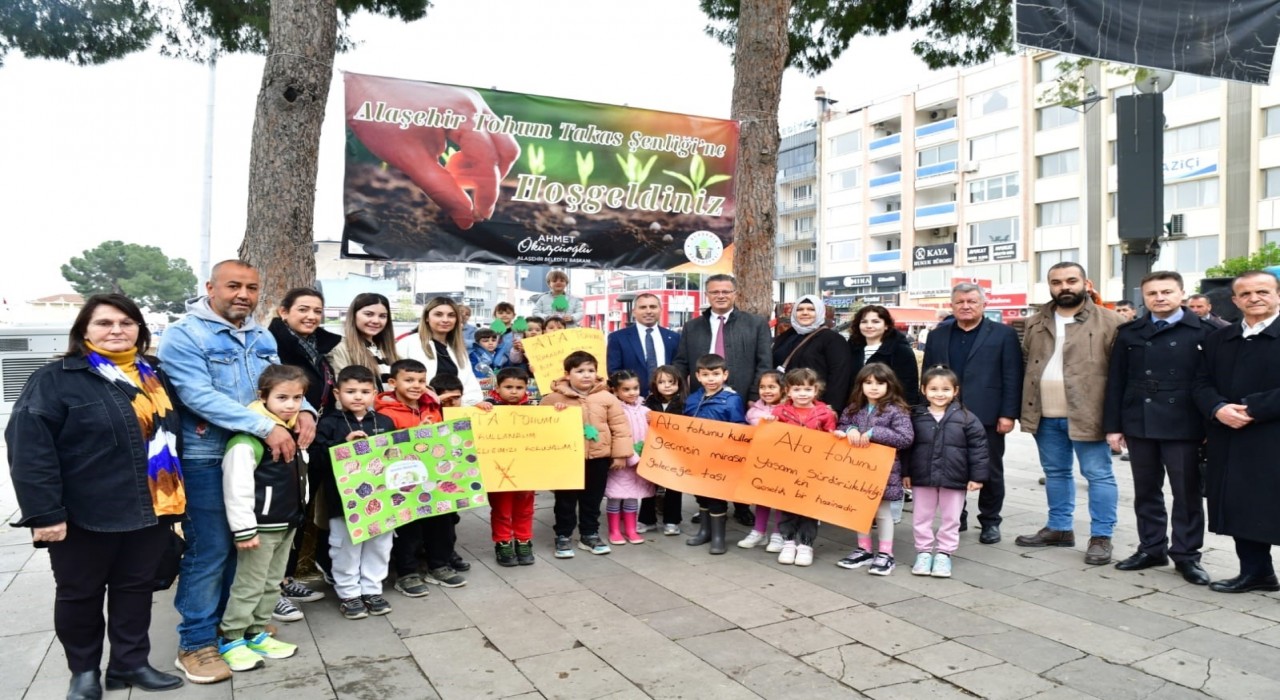 Alaşehirde yerel tohum şenliği yapıldı