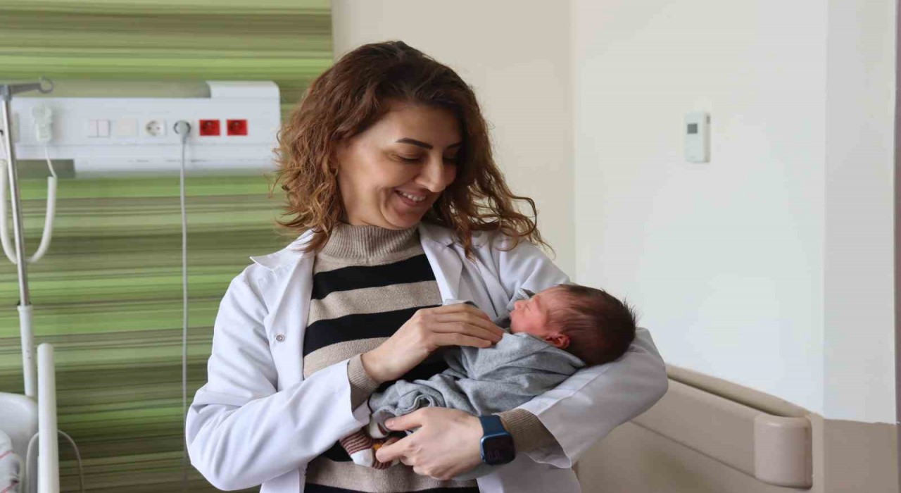 Altın embriyo ile anne oldu