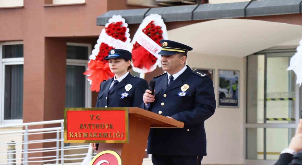 Altınovada Polis Haftası coşkuyla kutlandı