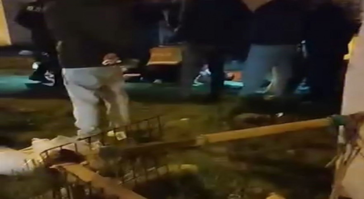 Arnavutköyde kan donduran olay, boş arazide ölüme terk edildi