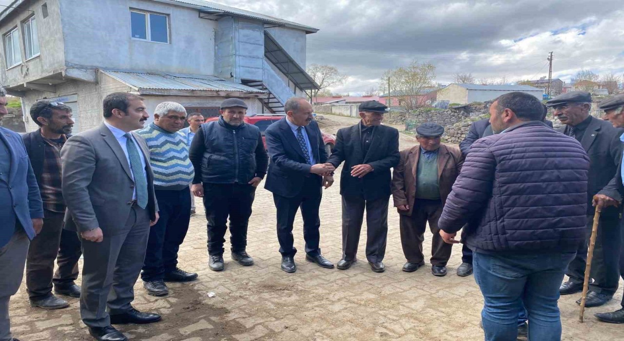 Arpaçayda husumetli aileler barıştı