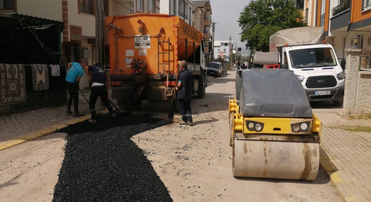 Ataevlerde yol konforu artırıldı