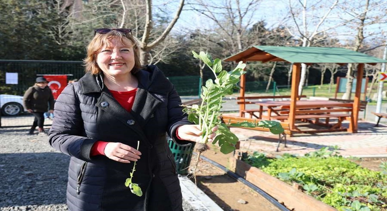 Ataşehirde kent bostanlarının yeni sahipleri belli oldu