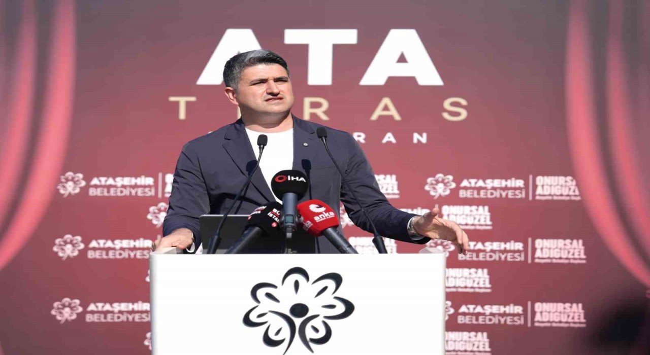Ataşehirin ilk sosyal tesis restoranı ATA Teras açıldı