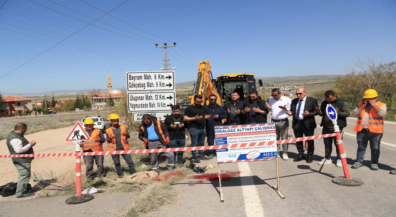 Ayaşa doğalgaz geliyor