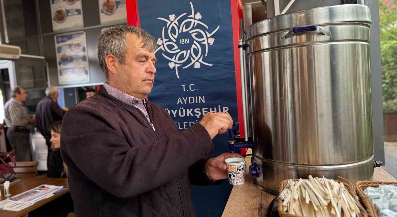 Aydın Büyükşehir Belediyesi Kent Lokantalarında çay 1 lira