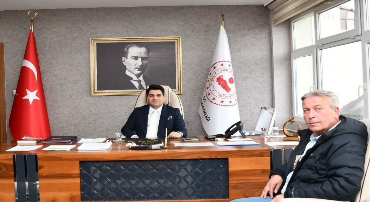 Aydından Olur Kaymakamına nezaket ziyareti