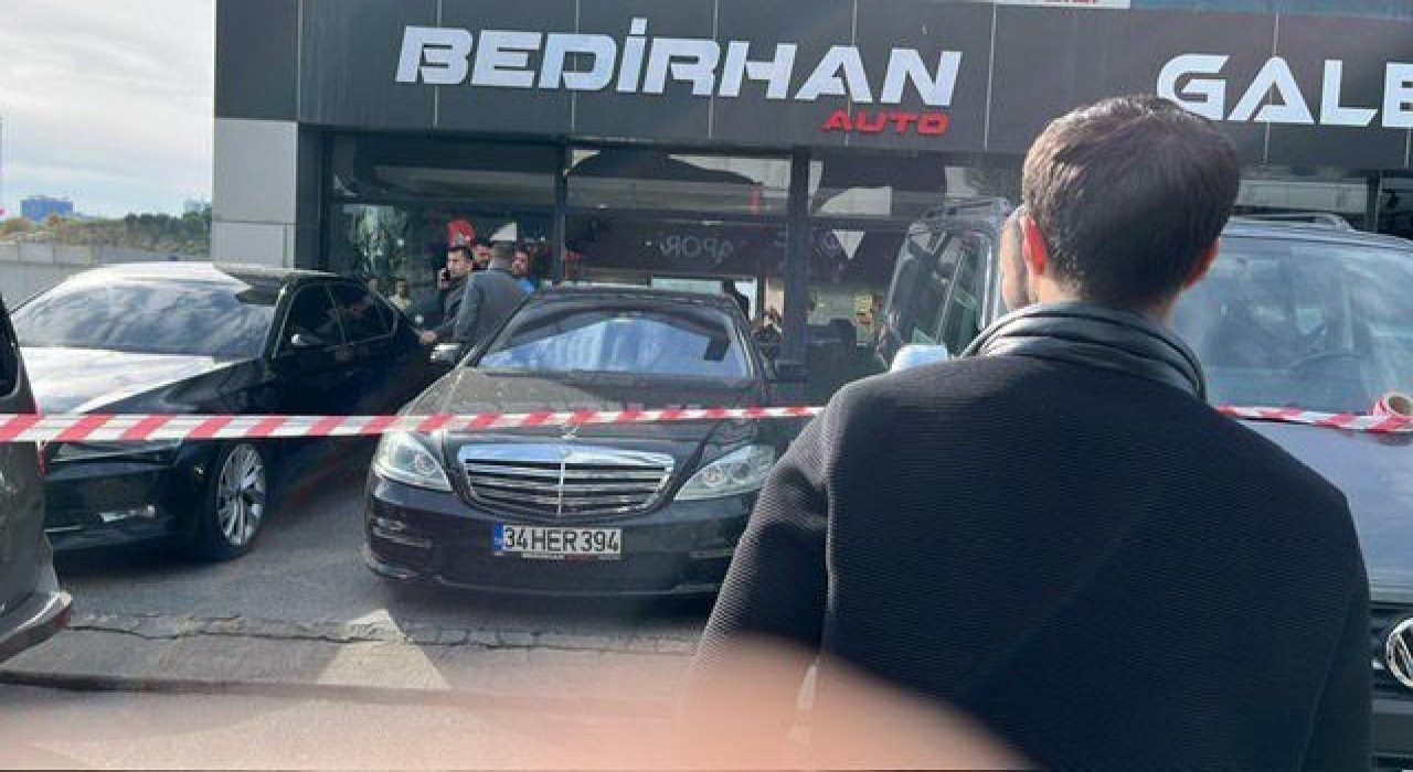 Bağcılarda oto galeriye el bombalı saldırı