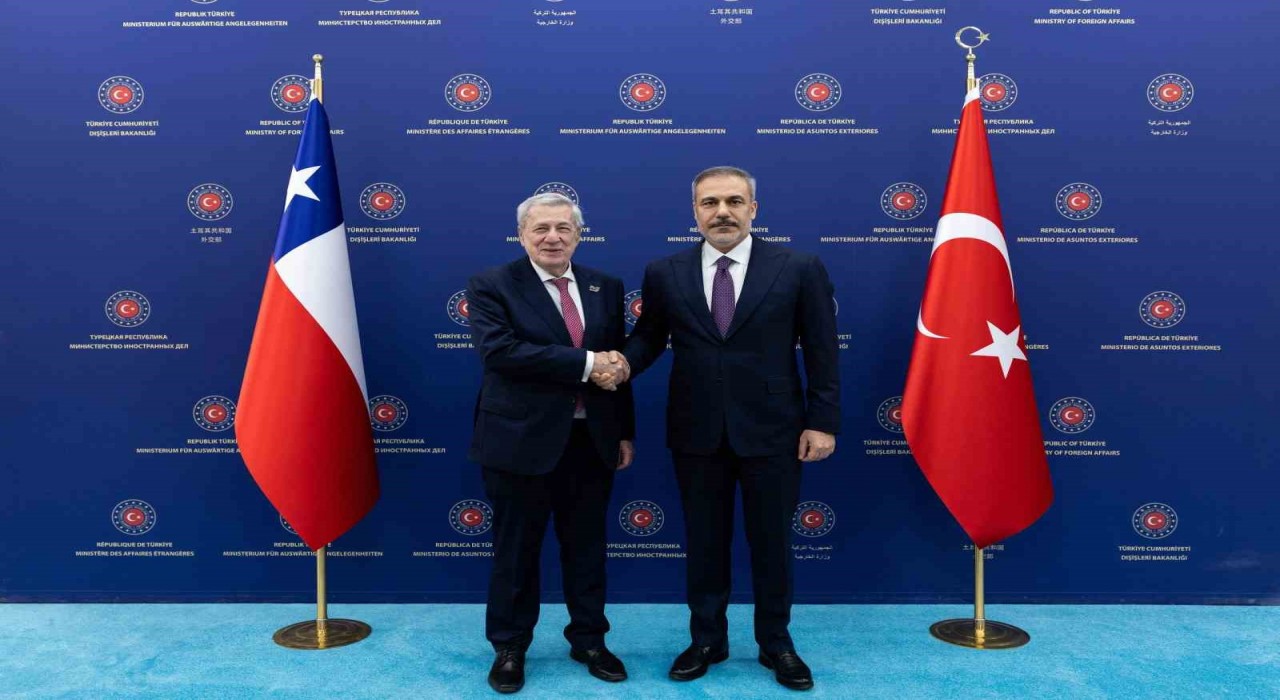 Bakan Fidan, Şili Dışişleri Bakanı Klaveren ile görüştü