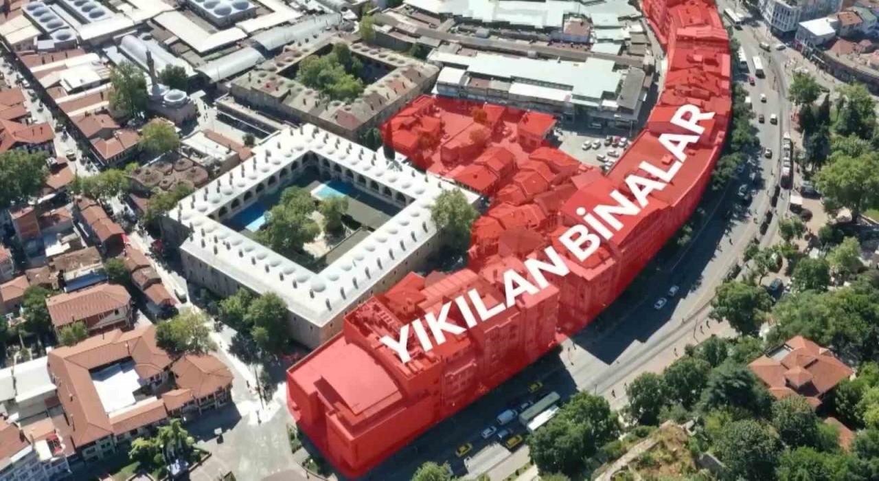 Bakan Kurum: Bursamızın kalbi Tarihi Hanlar ve Çarşılar Bölgesi nefes aldı
