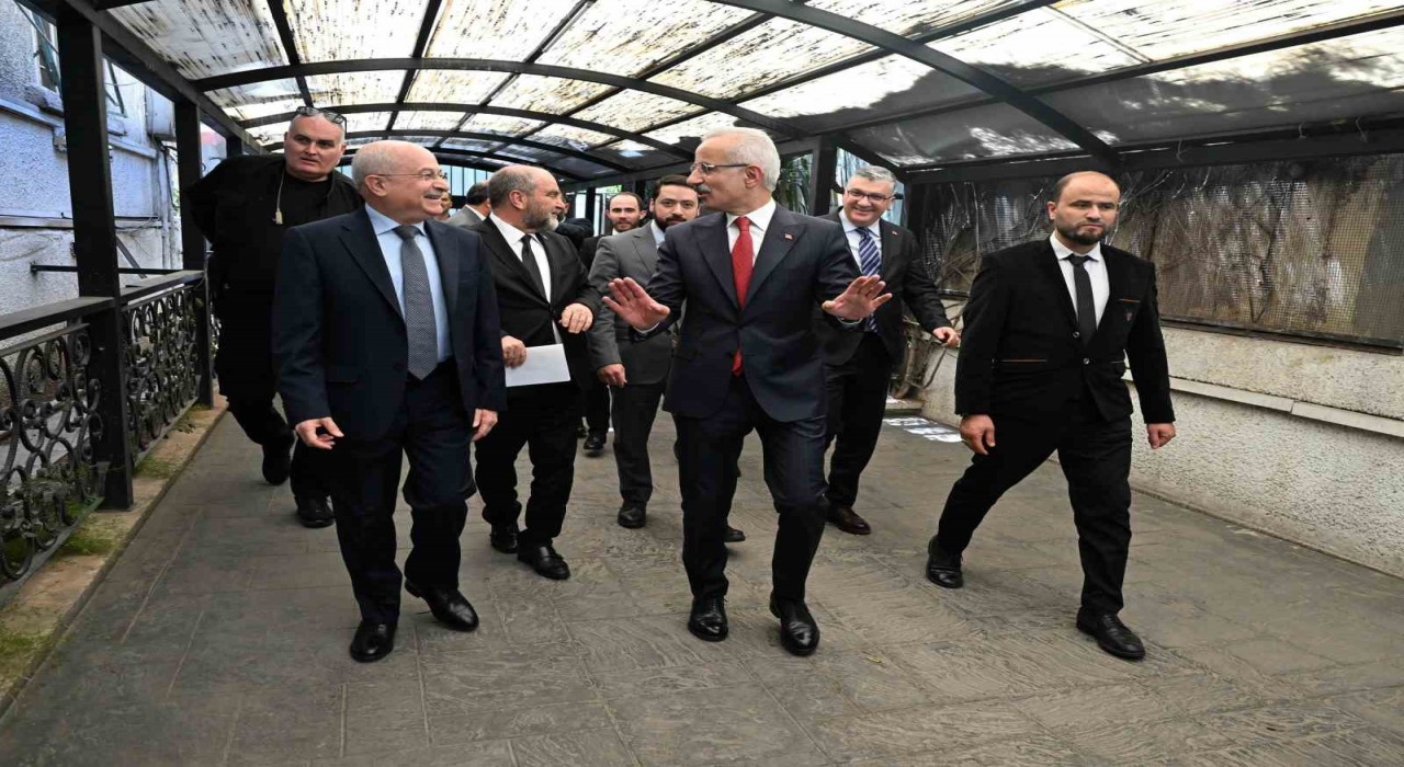 Bakan Uraloğlu, Suriyeli mevkidaşı Bedir ile görüştü