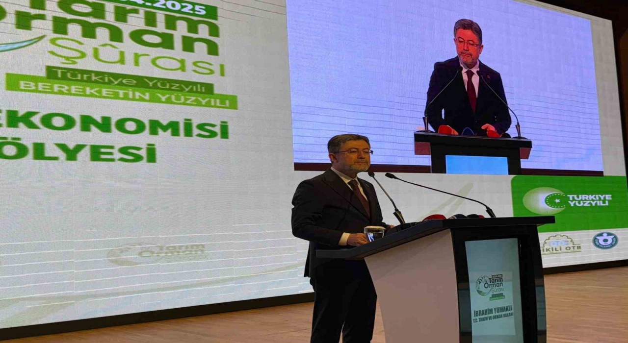 Bakan Yumaklı: Türkiye tarımda 32.6 milyar dolarla net ihracatçı bir ülkedir
