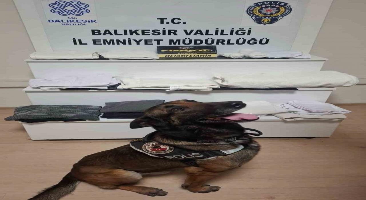 Balıkesirde 6 kilo uyuşturucu yakalandı: 3 gözaltı