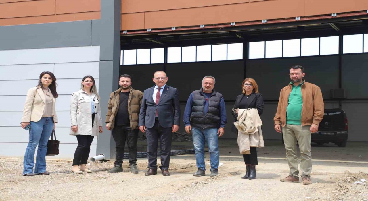 Başkan Akından Selvilitepe Spor Kompleksinde inceleme