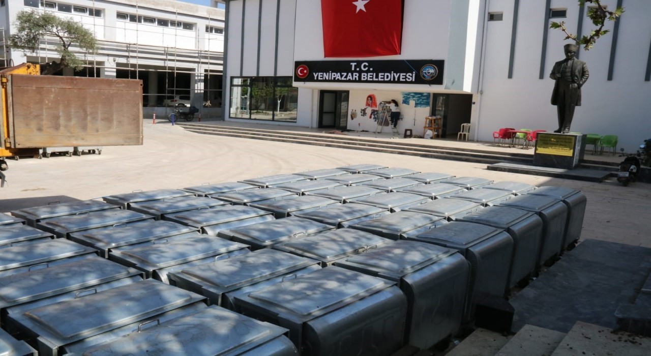Başkan Çerçioğlundan Yenipazara konteyner desteği