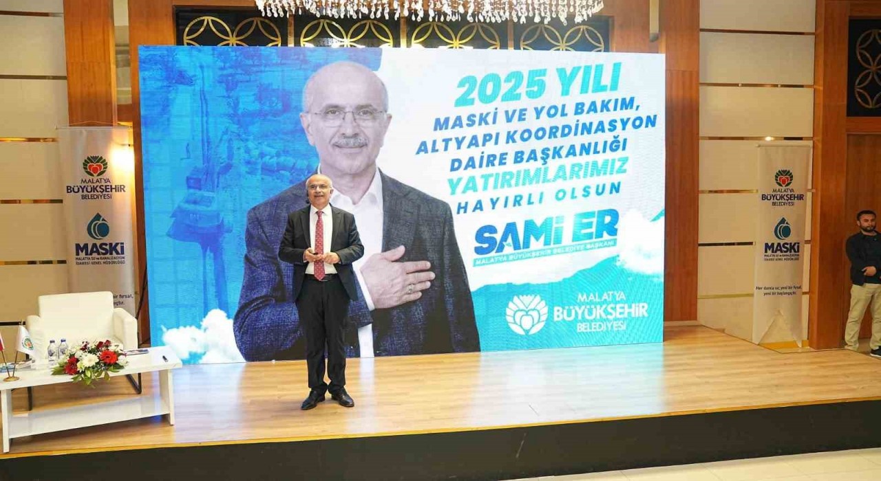 Başkan Er, MASKİ ve Yol Yatırım Programını açıkladı