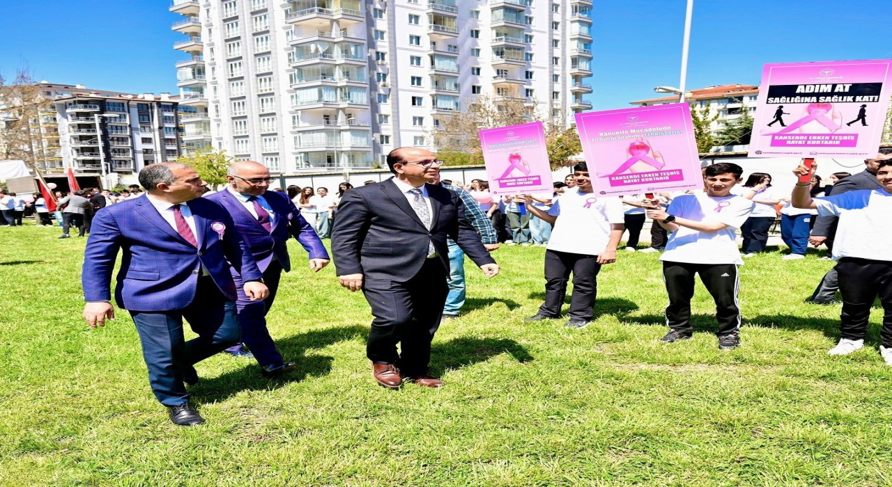 Başkan Geçit, Kanserle mücadelede erken teşhis hayat kurtarır