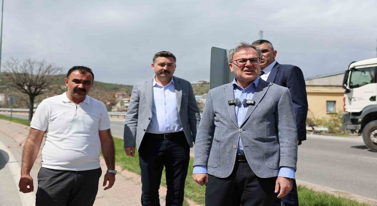 Başkan Özdoğan: Kayseri Caddesinde çalışmalarımız başladı