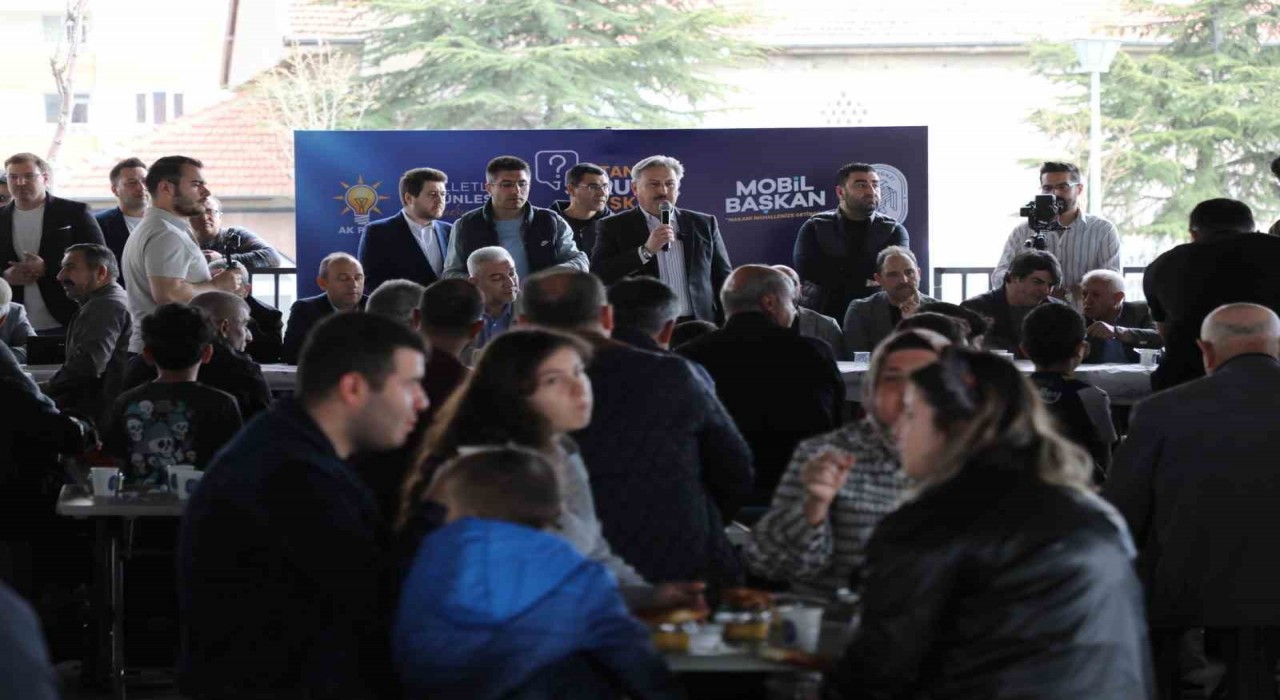 Başkan Palancıoğlu, Kazım Karabekir Mahallesinde